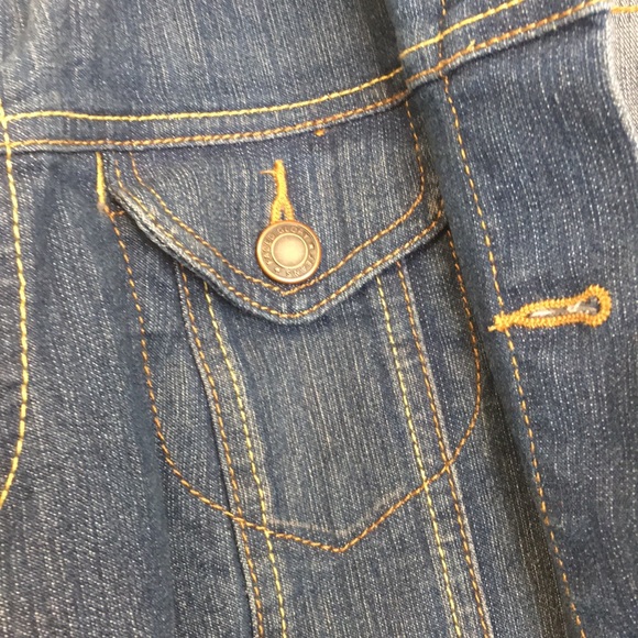Sz Small (4-6) Denim jacket Faded Glory - Picture 4 of 6